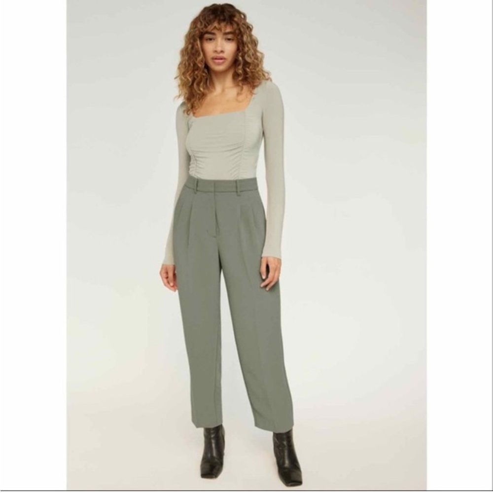 Wilfred Carrot Pant, Basalt Gray, 6